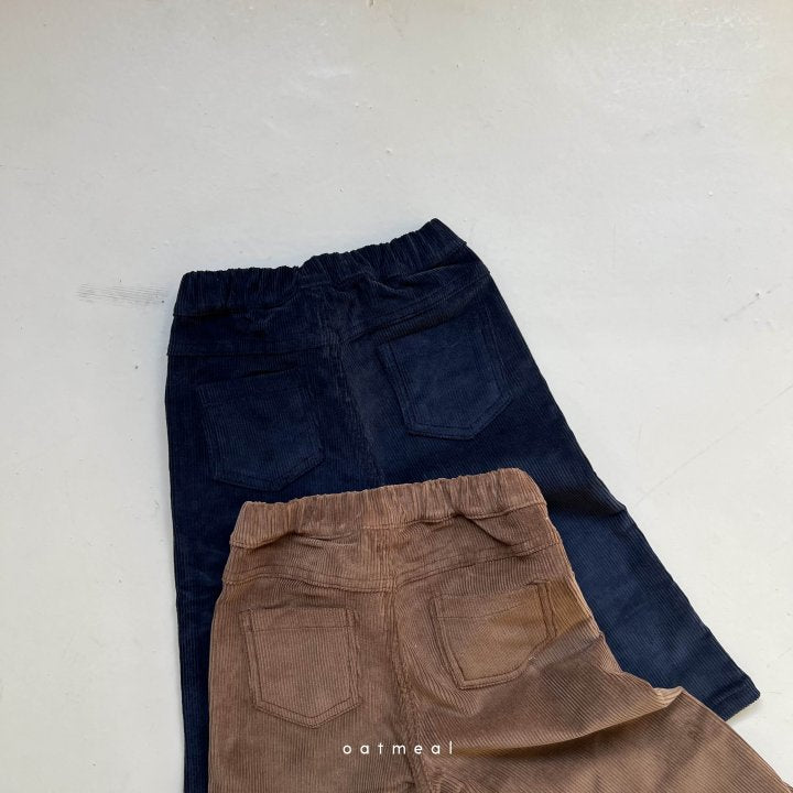 [Oatmeal] Poi Corduroy Pants_2colors