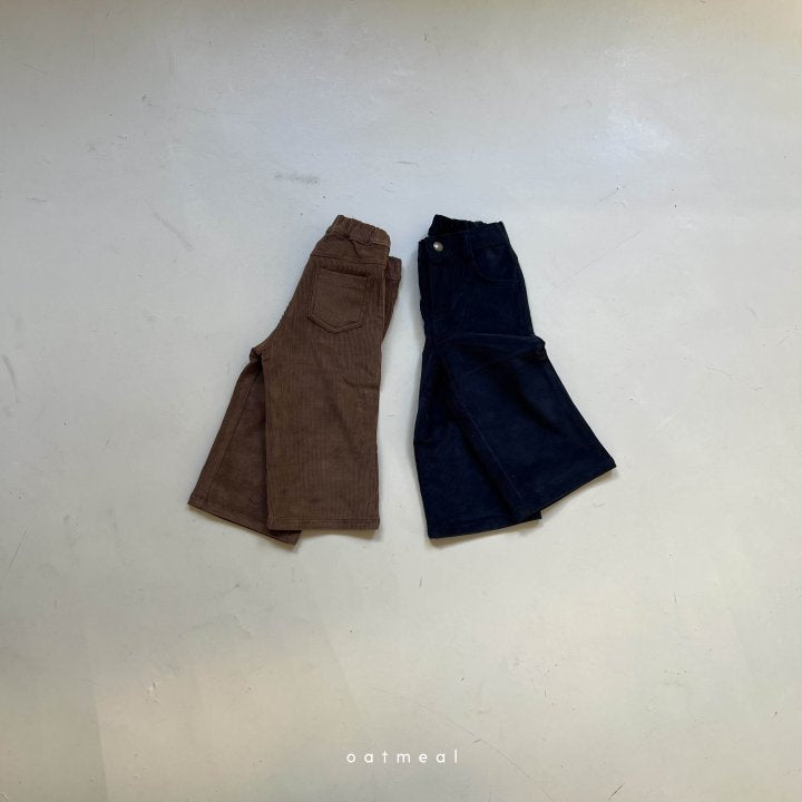 [Oatmeal] Poi Corduroy Pants_2colors