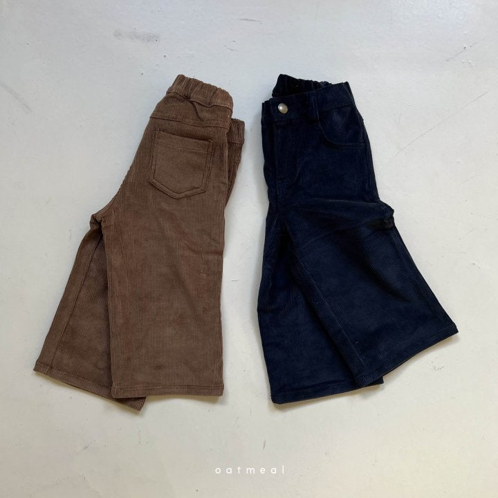 [Oatmeal] Poi Corduroy Pants_2colors