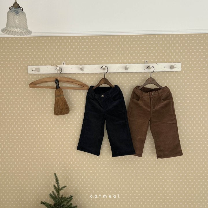 [Oatmeal] Poi Corduroy Pants_2colors