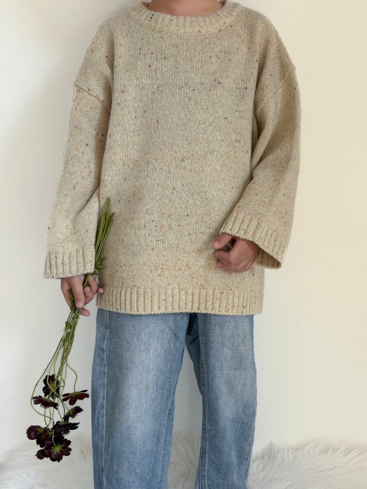 [Oatmeal] Seed Round Knit_3colors