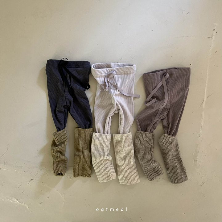 [Oatmeal] Natural Leggings_3colors