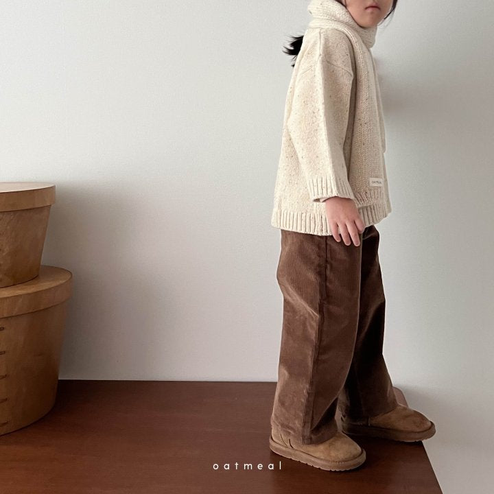 [Oatmeal] Poi Corduroy Pants_2colors