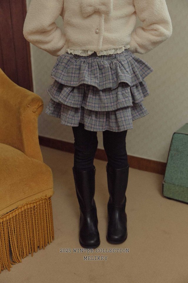 [melikey] Three-Tier Tutu Leggings_2colors