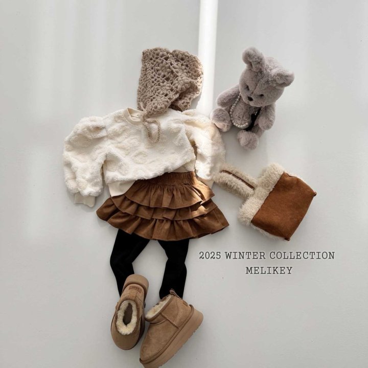 [melikey] Three-Tier Tutu Leggings_2colors