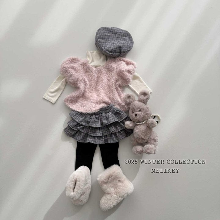 [melikey] Three-Tier Tutu Leggings_2colors