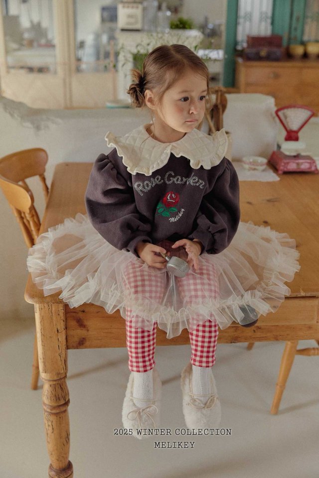 [melikey]Check Tutu Leggings_2colors