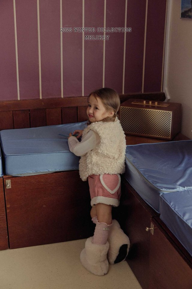 [melikey]Ugg Heart Shorts_2colors