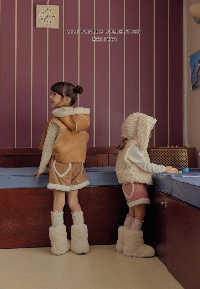 [melikey]Ugg Heart Shorts_2colors