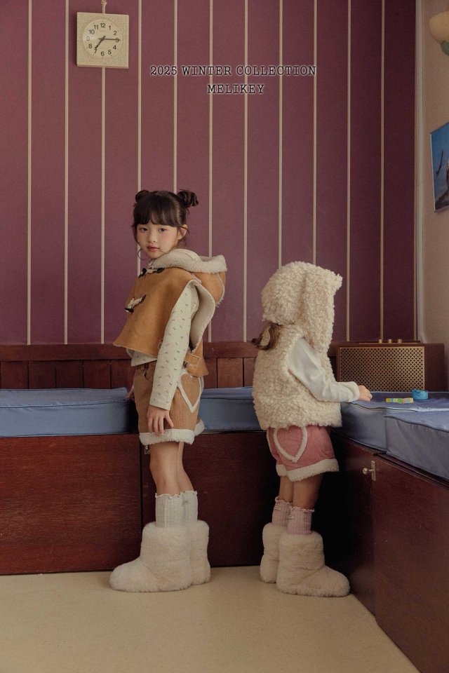 [melikey]Ugg Heart Shorts_2colors