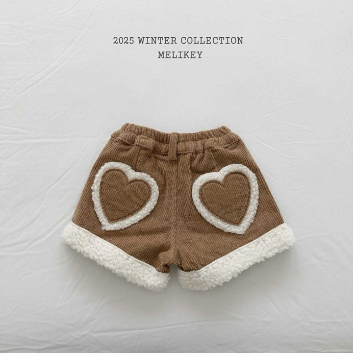 [melikey]Ugg Heart Shorts_2colors