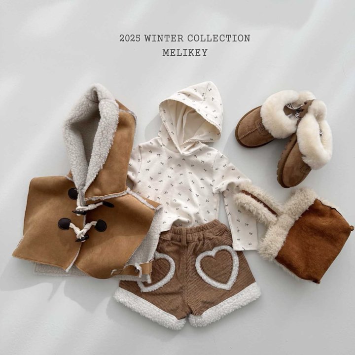 [melikey]Ugg Heart Shorts_2colors