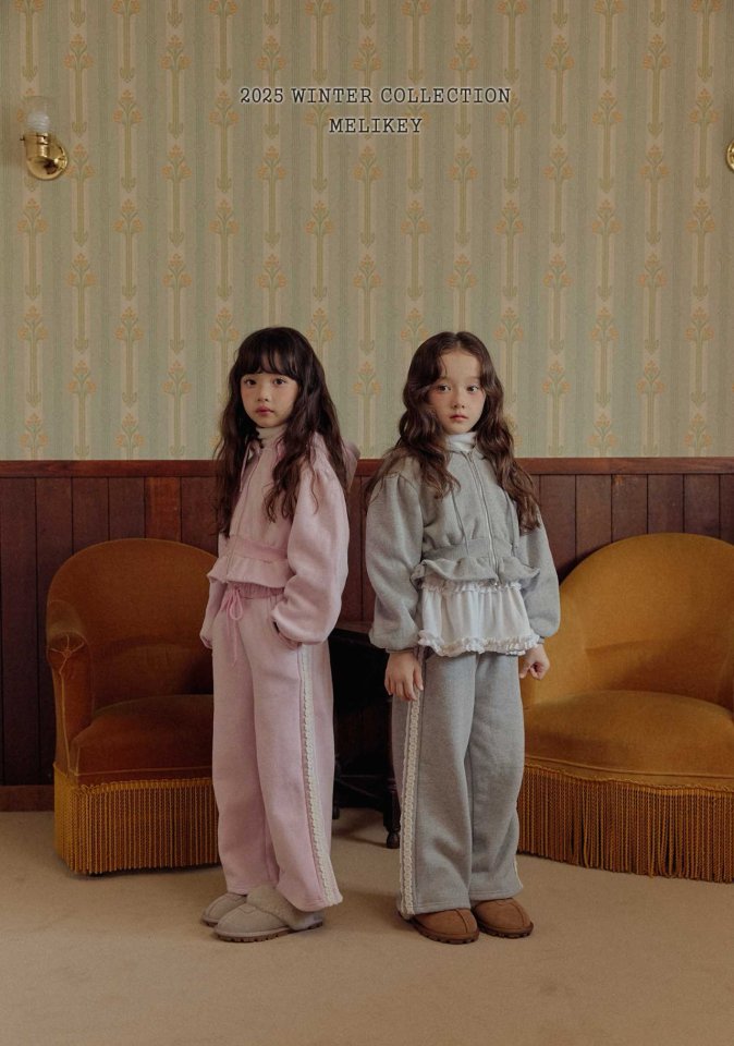 [melikey] Asymmetrical Waist Pants_2colors