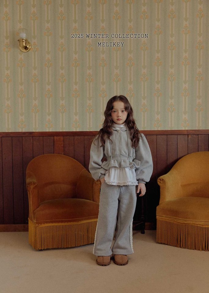 [melikey] Asymmetrical Waist Pants_2colors