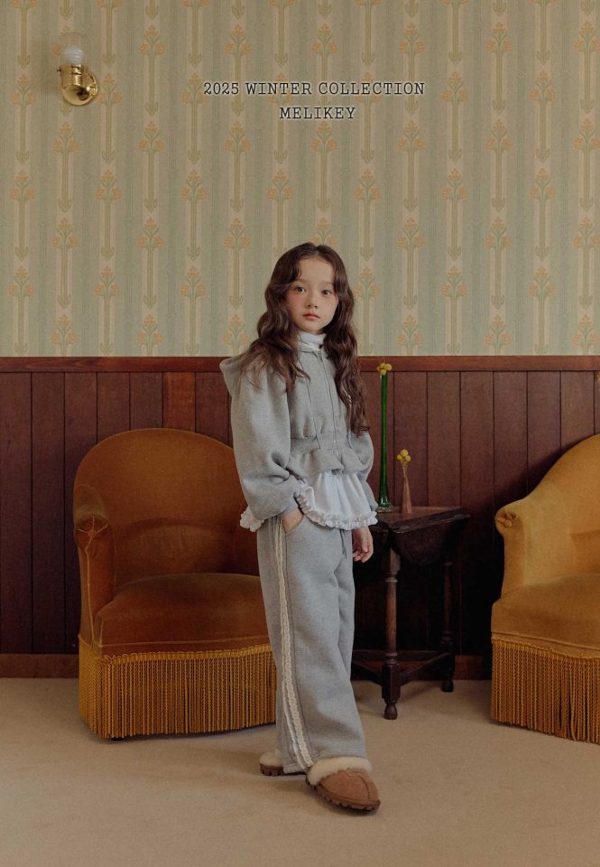 [melikey] Asymmetrical Waist Pants_2colors