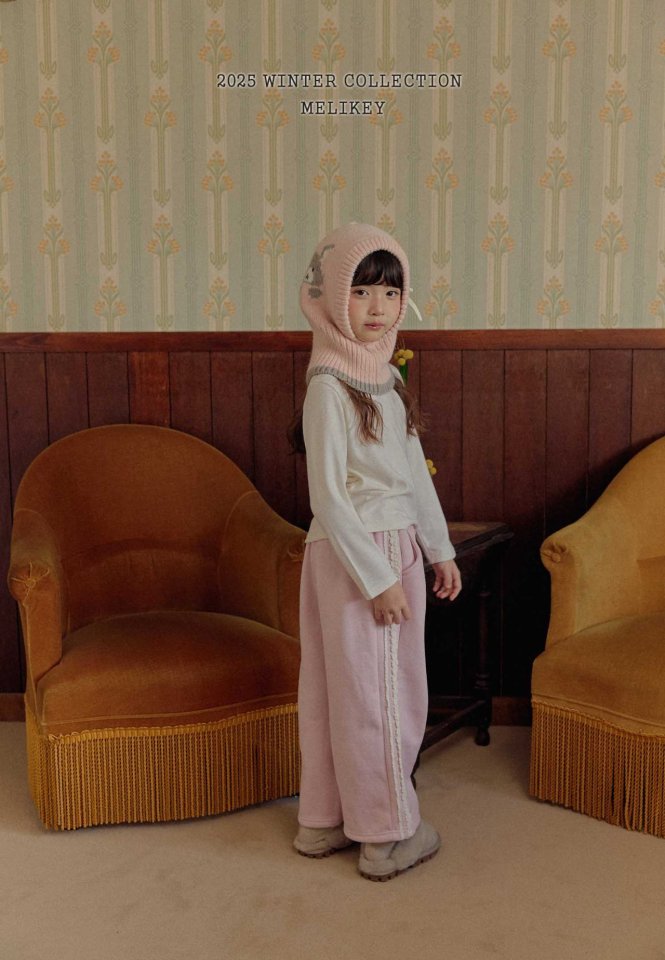 [melikey] Asymmetrical Waist Pants_2colors