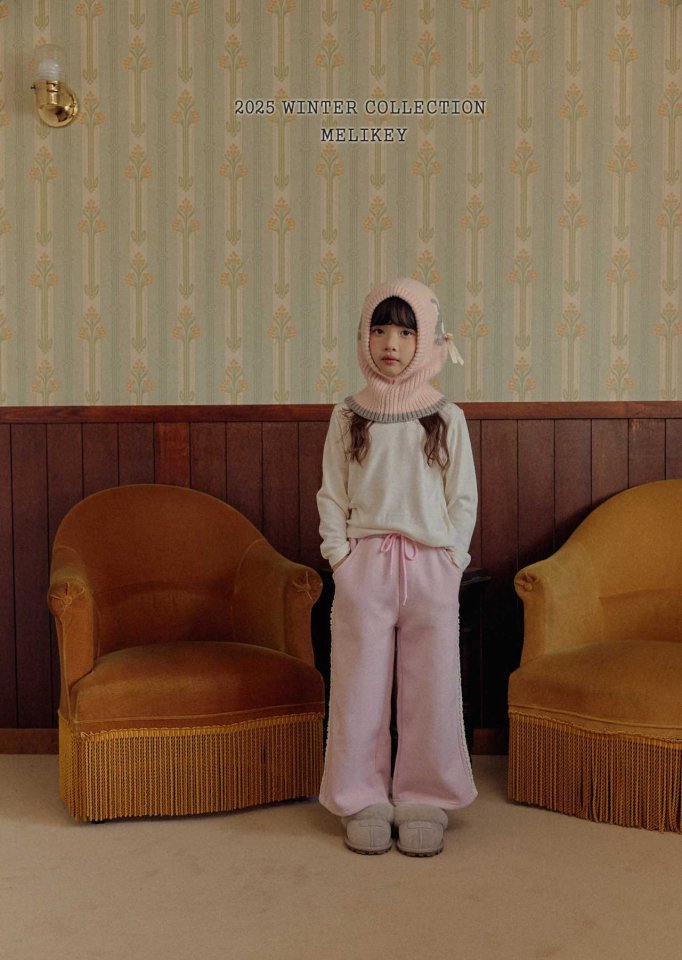 [melikey] Asymmetrical Waist Pants_2colors