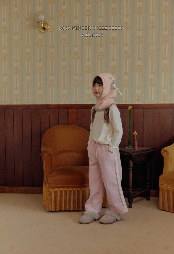 [melikey] Asymmetrical Waist Pants_2colors