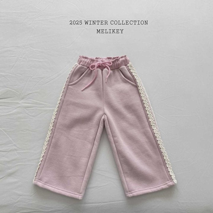 [melikey] Asymmetrical Waist Pants_2colors