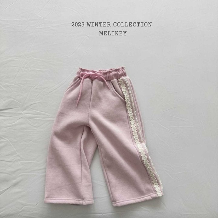 [melikey] Asymmetrical Waist Pants_2colors