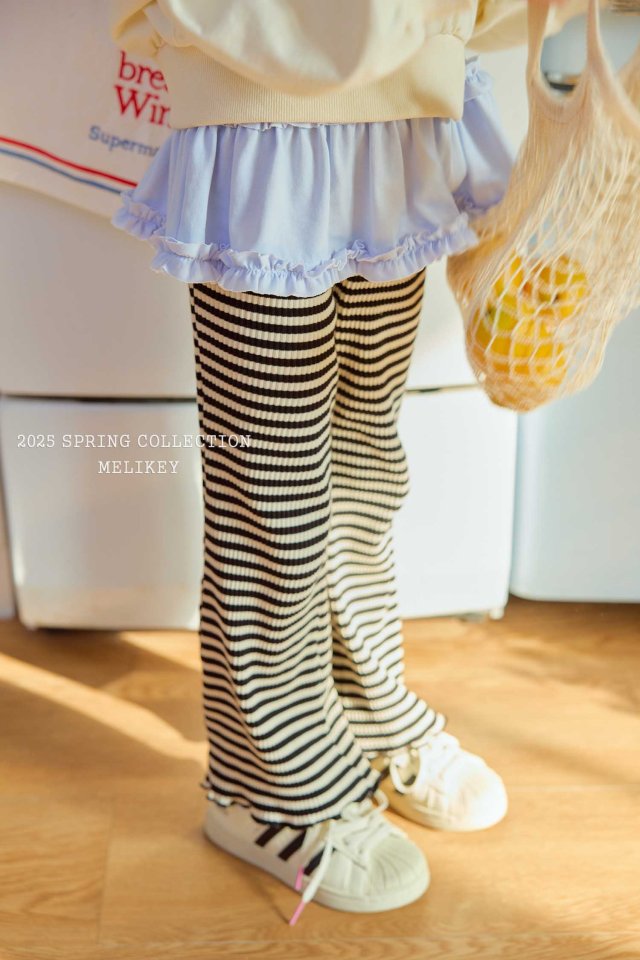 [melikey] Jelly Lib Boots Cut Pants_3colors