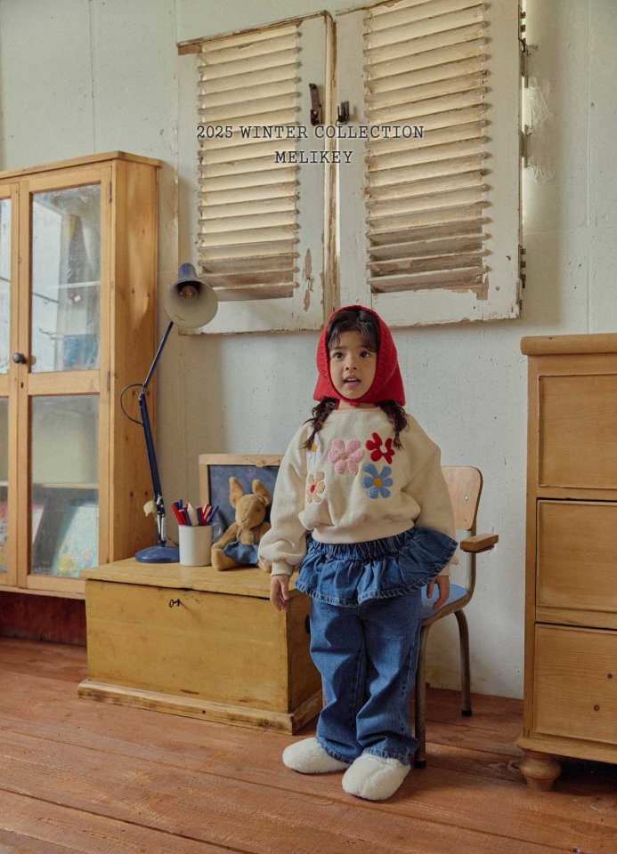 [melikey] Jane Frill Denim Pants_Denim