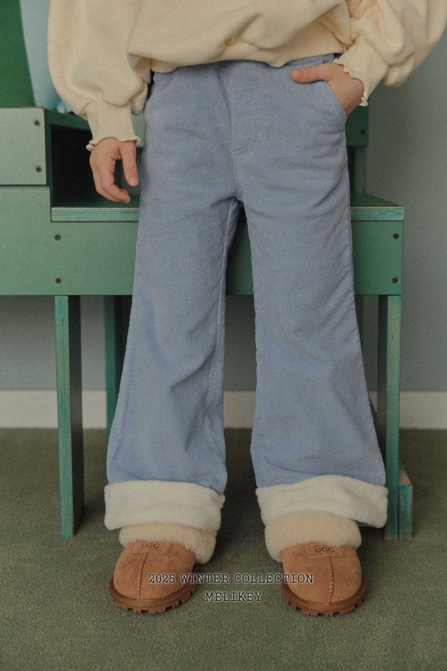 [melikey] Marshmallow Bootcut Pants_2colors