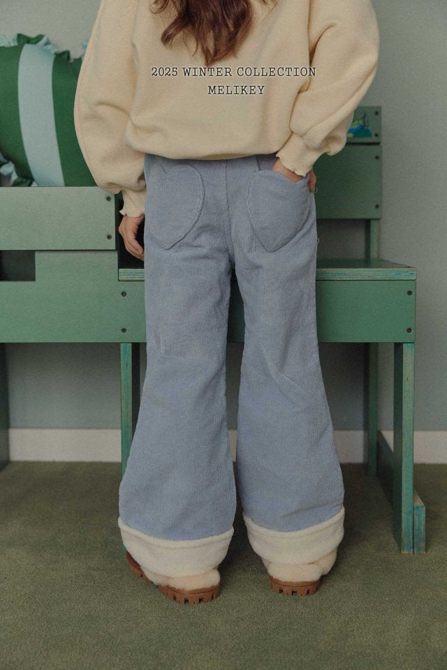 [melikey] Marshmallow Bootcut Pants_2colors