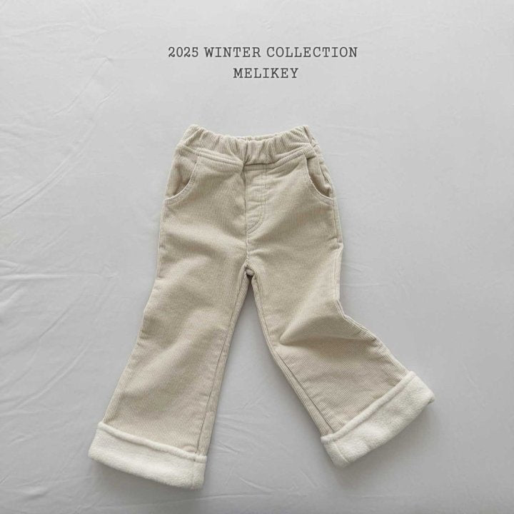 [melikey] Marshmallow Bootcut Pants_2colors