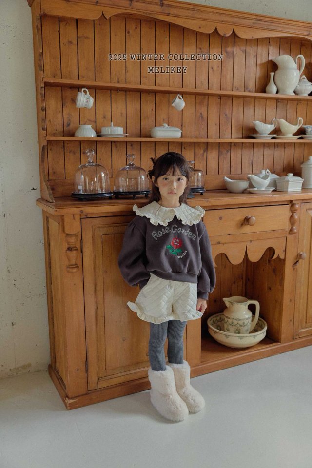 [melikey] Quilted Frill Shorts_2colors