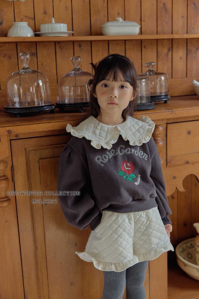 [melikey] Quilted Frill Shorts_2colors