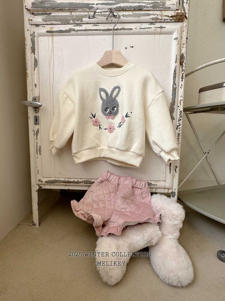 [melikey] Quilted Frill Shorts_2colors