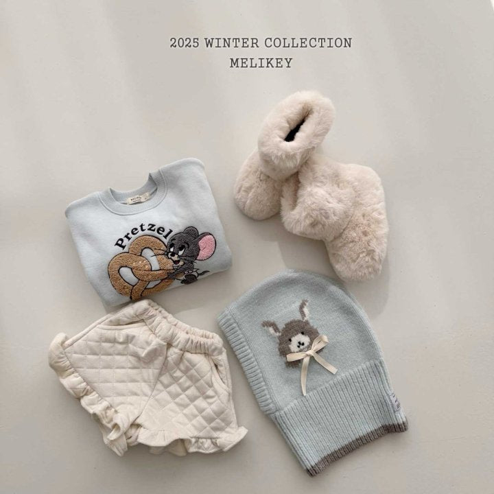 [melikey] Quilted Frill Shorts_2colors