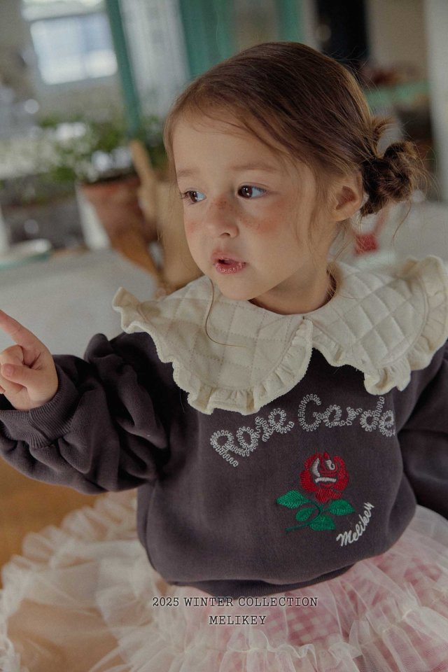 [melikey] Rose Garden Sweatshirt_2colors