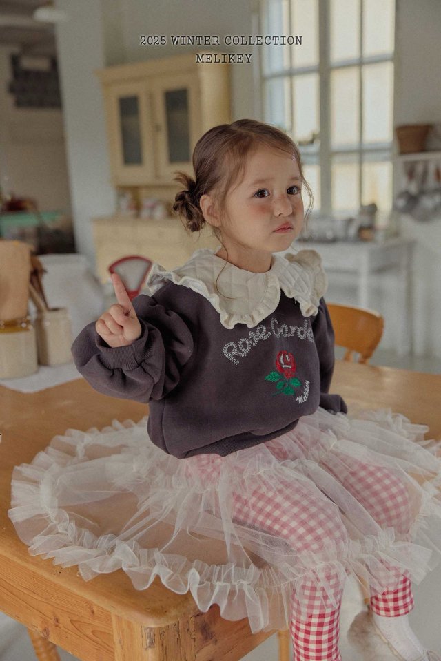 [melikey] Rose Garden Sweatshirt_2colors