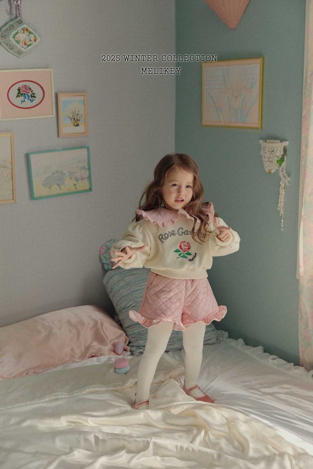 [melikey] Rose Garden Sweatshirt_2colors