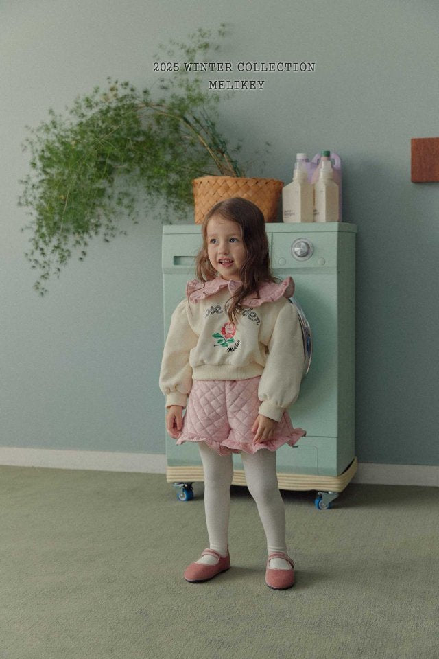 [melikey] Rose Garden Sweatshirt_2colors