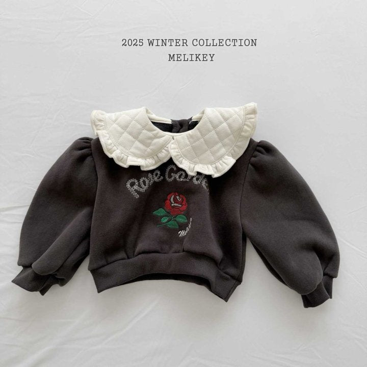 [melikey] Rose Garden Sweatshirt_2colors
