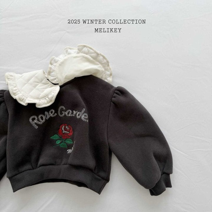 [melikey] Rose Garden Sweatshirt_2colors