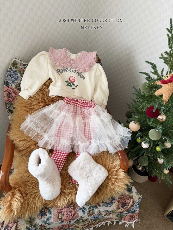 [melikey] Rose Garden Sweatshirt_2colors