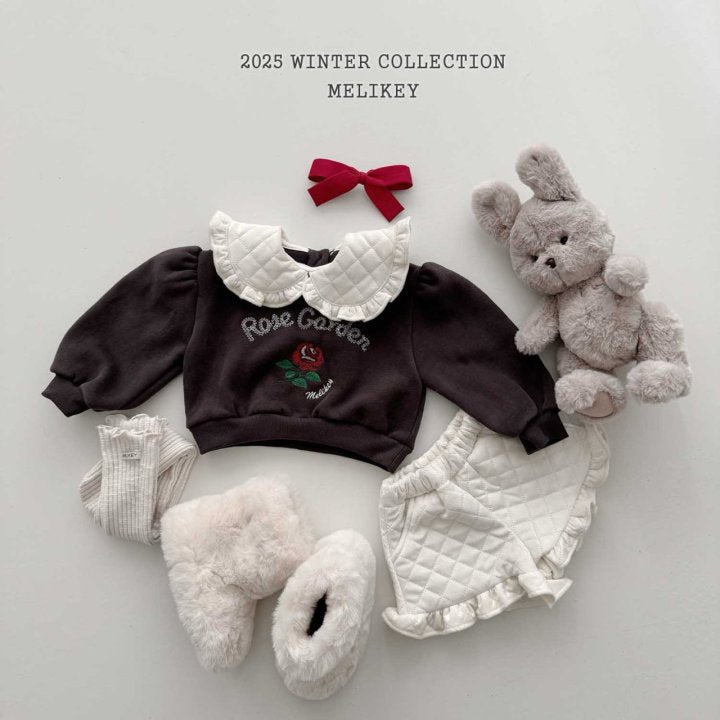 [melikey] Rose Garden Sweatshirt_2colors