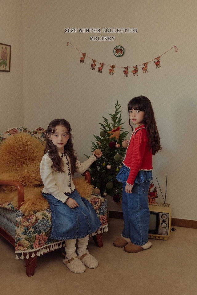 [melikey] Mellow Ribbed Cardigan_2colors