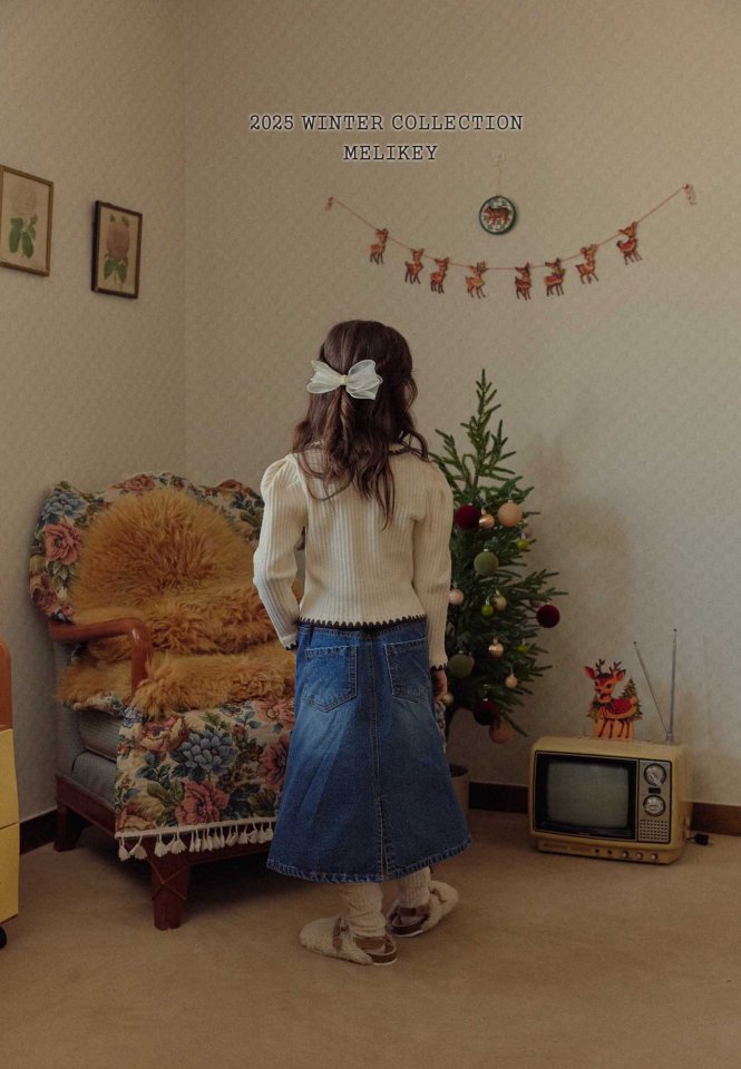 [melikey] Mellow Ribbed Cardigan_2colors