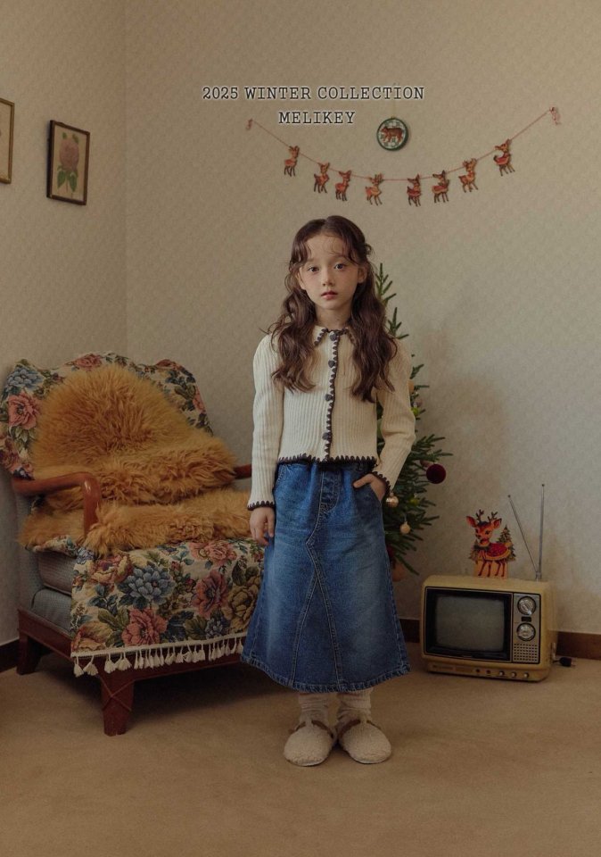 [melikey] Mellow Ribbed Cardigan_2colors