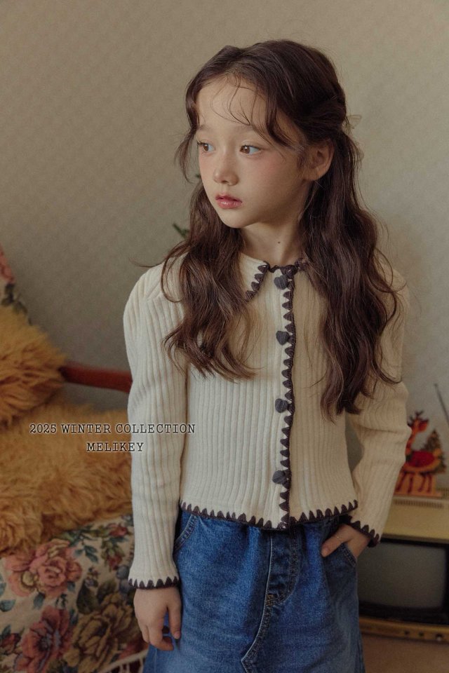 [melikey] Mellow Ribbed Cardigan_2colors