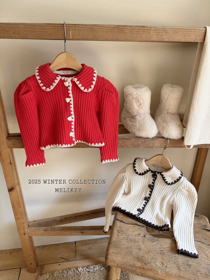 [melikey] Mellow Ribbed Cardigan_2colors