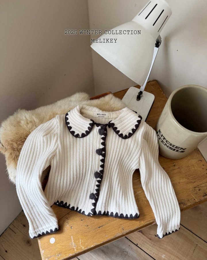 [melikey] Mellow Ribbed Cardigan_2colors