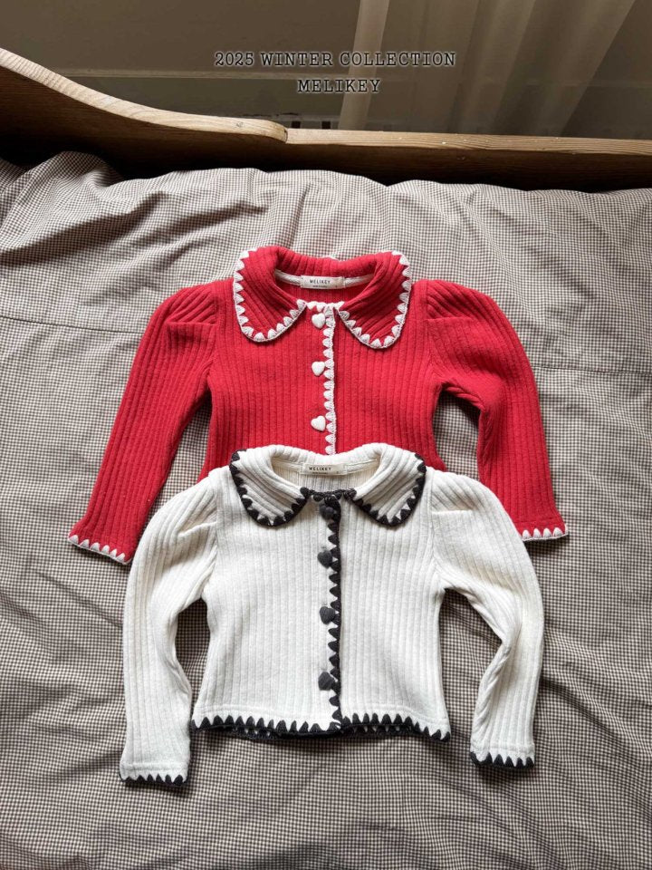 [melikey] Mellow Ribbed Cardigan_2colors