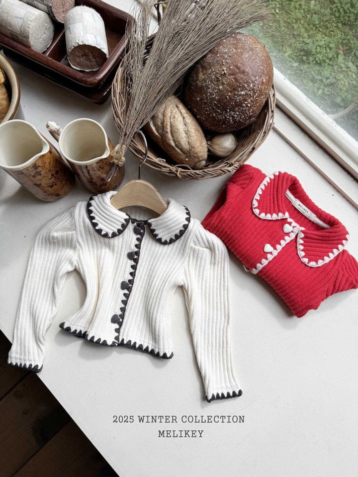 [melikey] Mellow Ribbed Cardigan_2colors