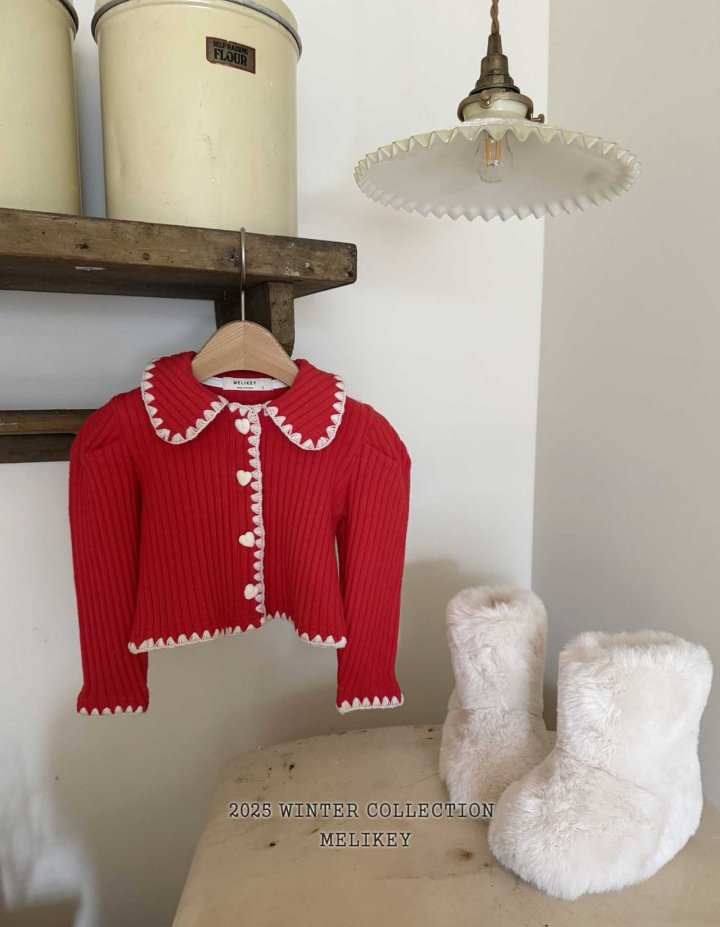 [melikey] Mellow Ribbed Cardigan_2colors